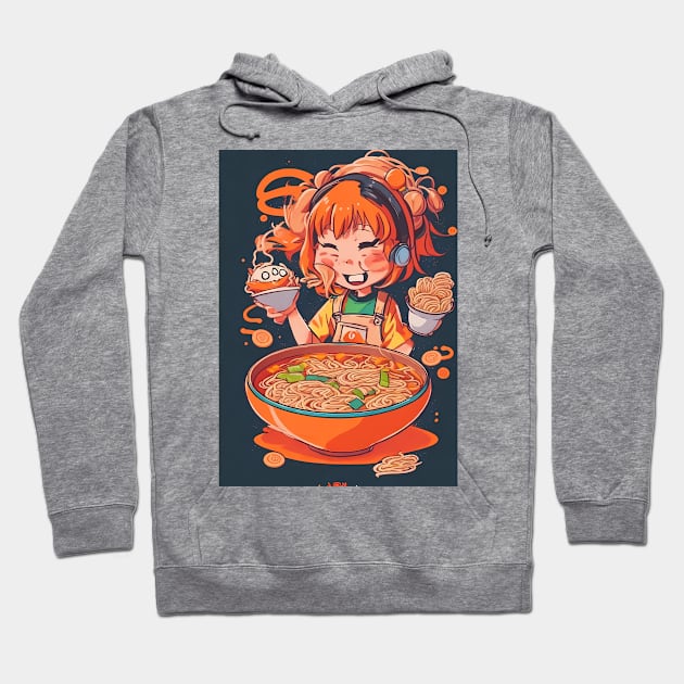 girl cute Hoodie by Khang_Vu